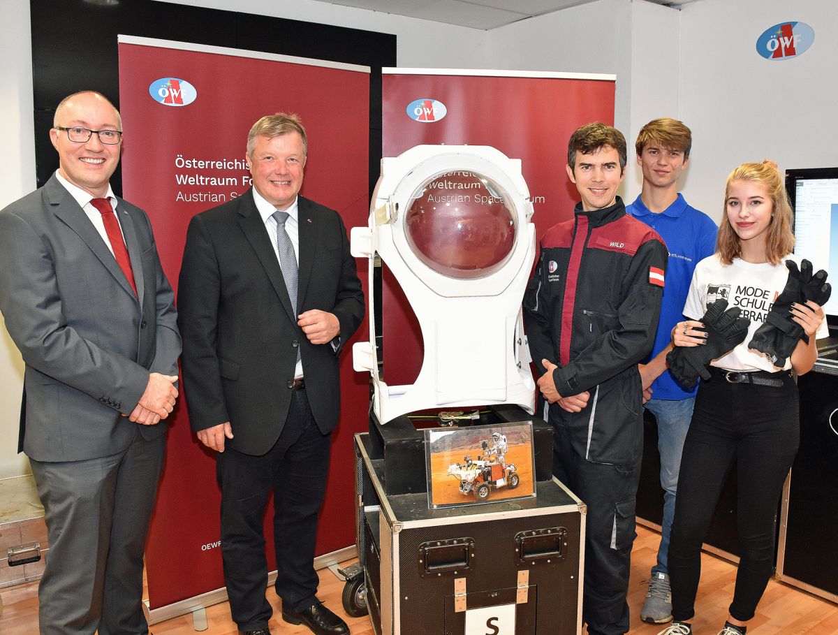 Technik Tirol Tirol Ist Schnittstelle Fur Raumfahrt Zum Mars